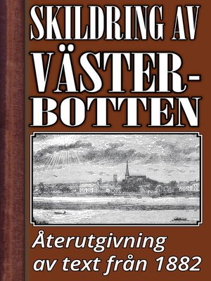 cover image of Skildring av Västerbotten